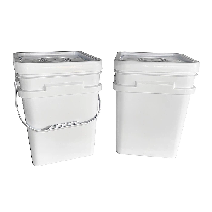 식품 저장 사각 버킷